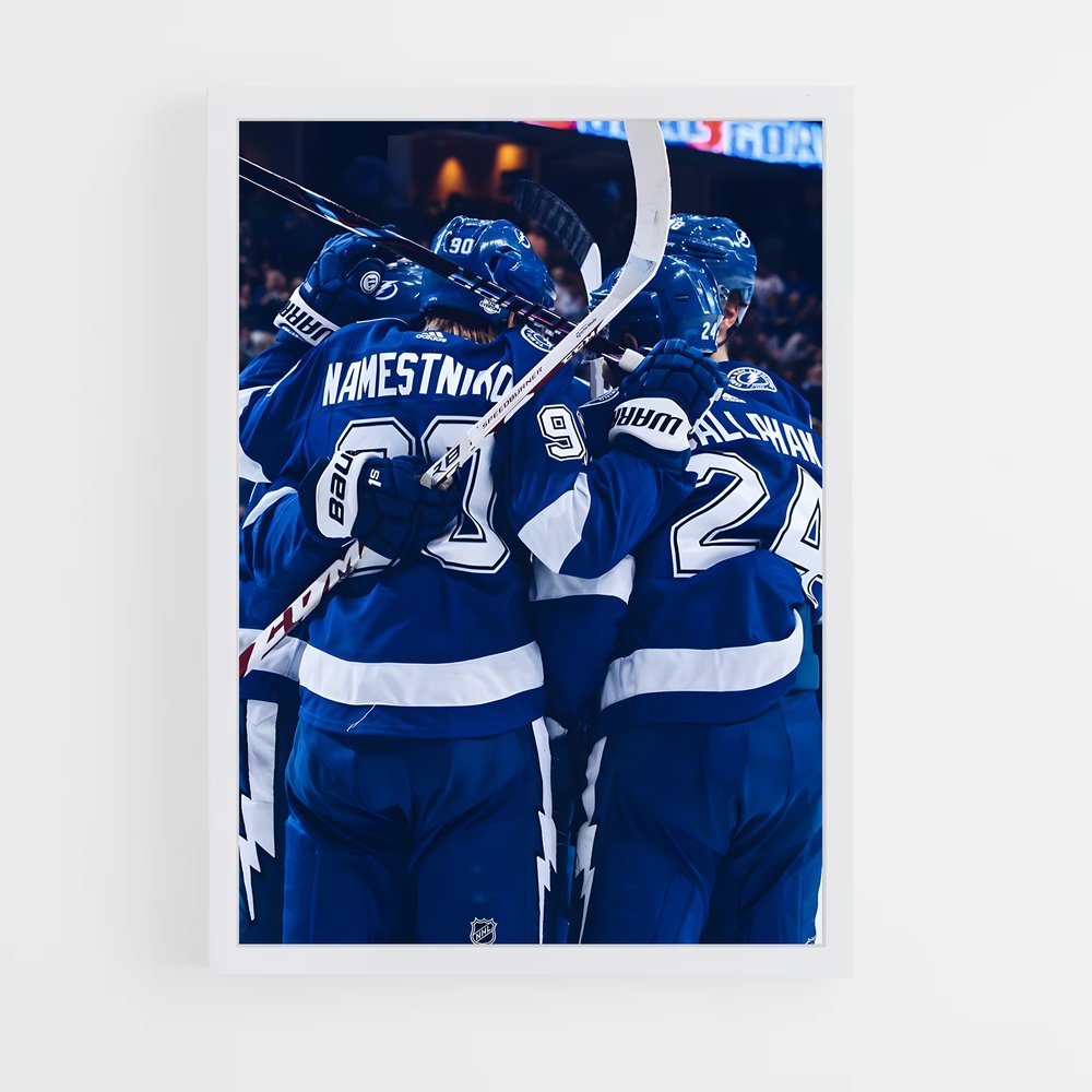 Poster Célébration Canucks – affiche Hockey sur glace (vue 3)